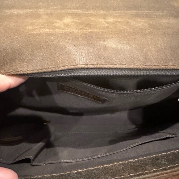 Chanel Large brown boy bag. - Picture 5 of 10